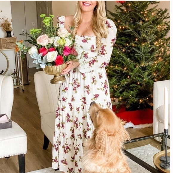 Reformation Kellie Maxi Dress New With Tags - Picture 4 of 15